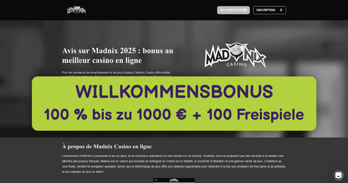 Madnix Casino Deutschland